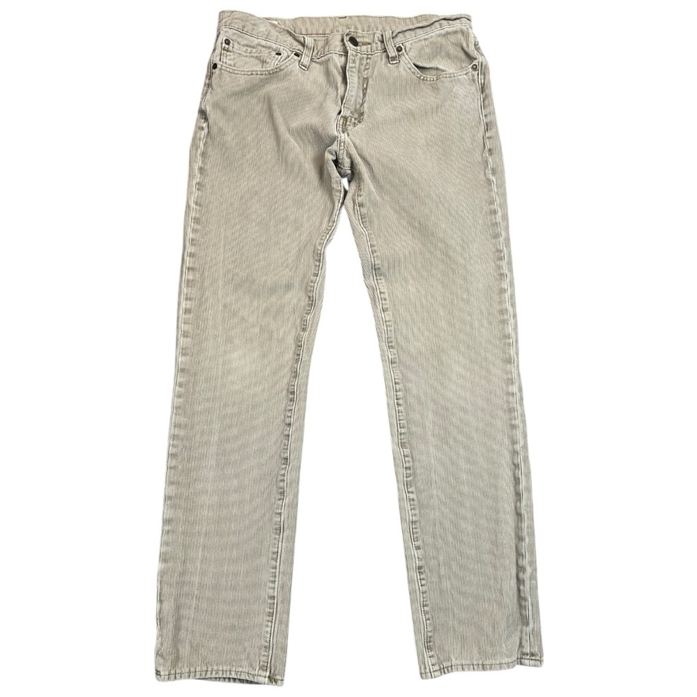Levi's 511 Premium Slim Fit Gray Corduroy Pants